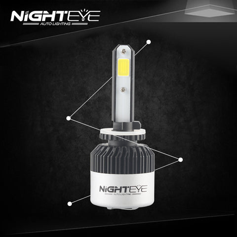 NIGHTEYE A315 72W 9000LM H11 LED Car Headlight